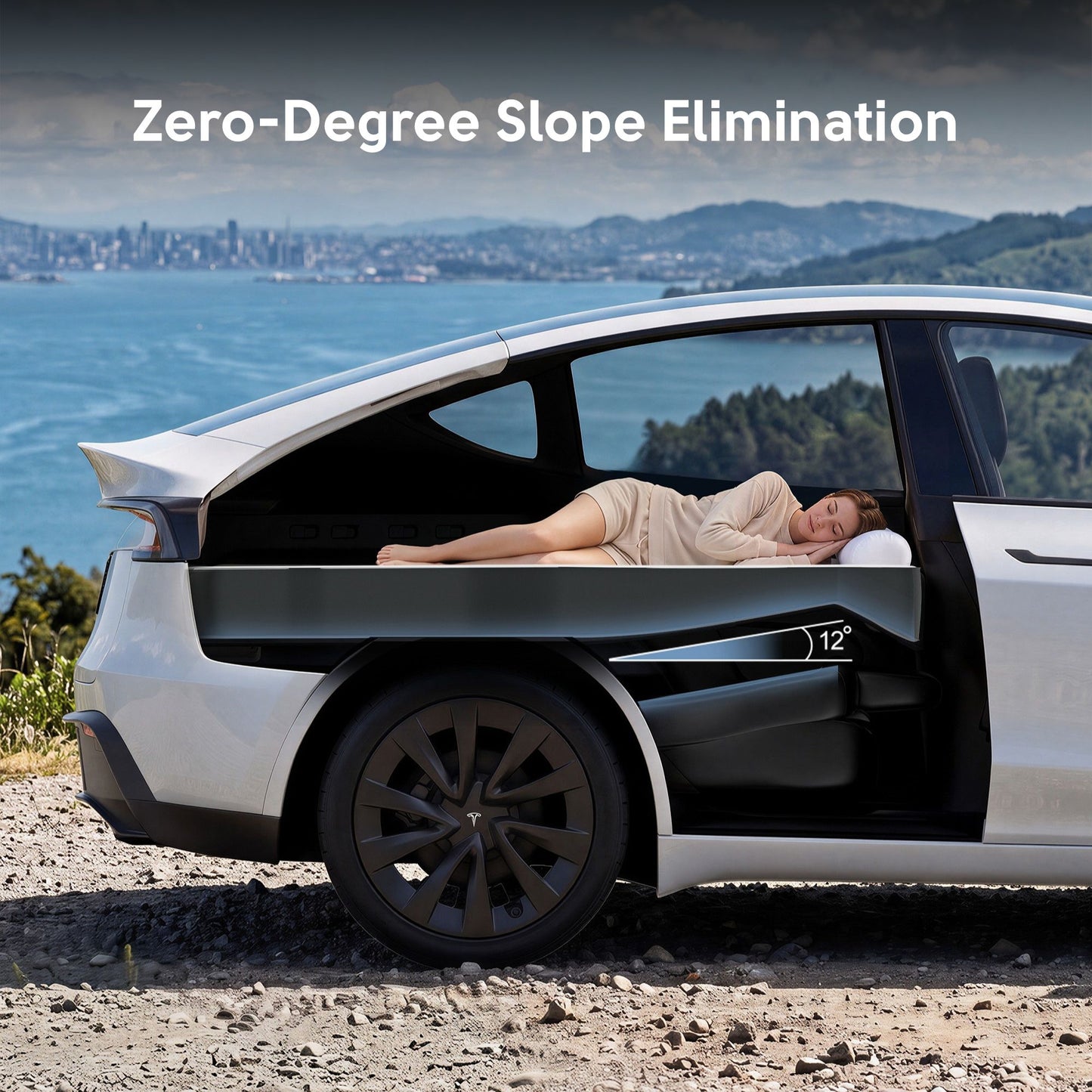 Tesla Model Y Auto-Leveling Mattress