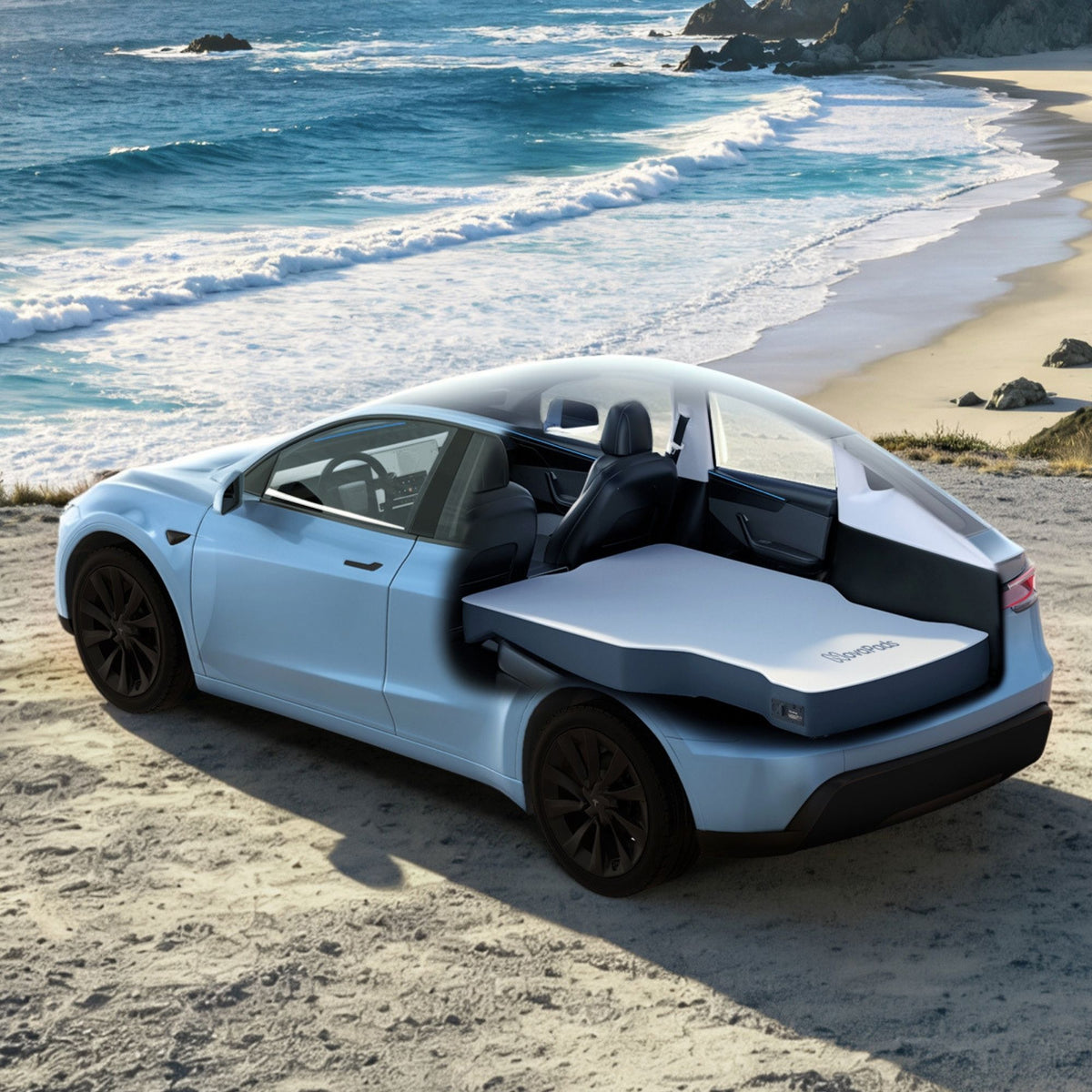 NovaPads Tesla Model Y Auto-Leveling Mattress