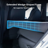 NovaPads Tesla Model Y Auto-Leveling Mattress Extended Wedge-Shaped Foam  for superior head support 