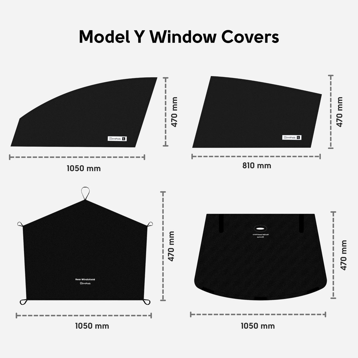 Tesla Model Y Window Shades/Covers