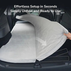 Like New Tesla Model Y Mattress - Tesla Bed - Camping Foam Mattress
