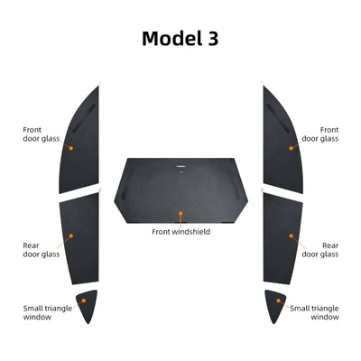 tesla camping accessories tesla model 3 window shades window blinds windshield window wovers sunshade privacy curtains 7pcs NovaPads