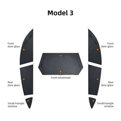 tesla camping accessories tesla model 3 window shades window blinds windshield window wovers sunshade privacy curtains 7pcs NovaPads