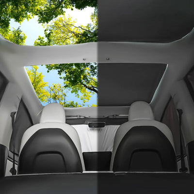 tesla camping accessories tesla model y window shades window blinds windshield window wovers sunshade privacy curtains UV NovaPads